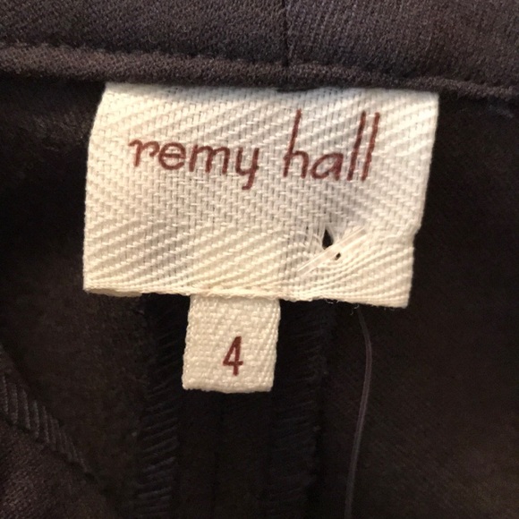 Remy Hall stretch black pants slacks wide leg - Picture 3 of 5